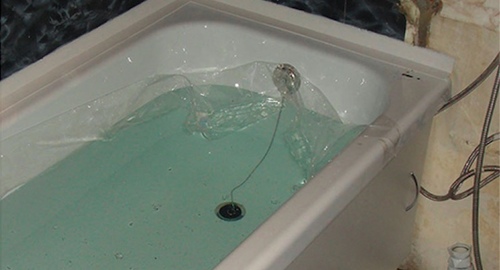 Установкой акрилового вкладыша | Каспийск